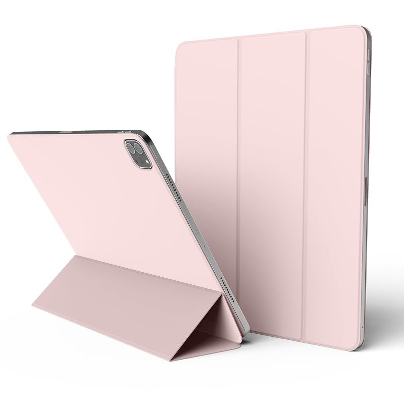 【新品】 【elago】 iPad Air 13インチ iPad Pro 12.9 対応 ケース 強力 マグネット 式 角度調整 可 スタンド 付 角度調整 背面 保護 カバー [ iPad Air 13 iPad Pro 12.9 アイパッド プロ アイパッ
