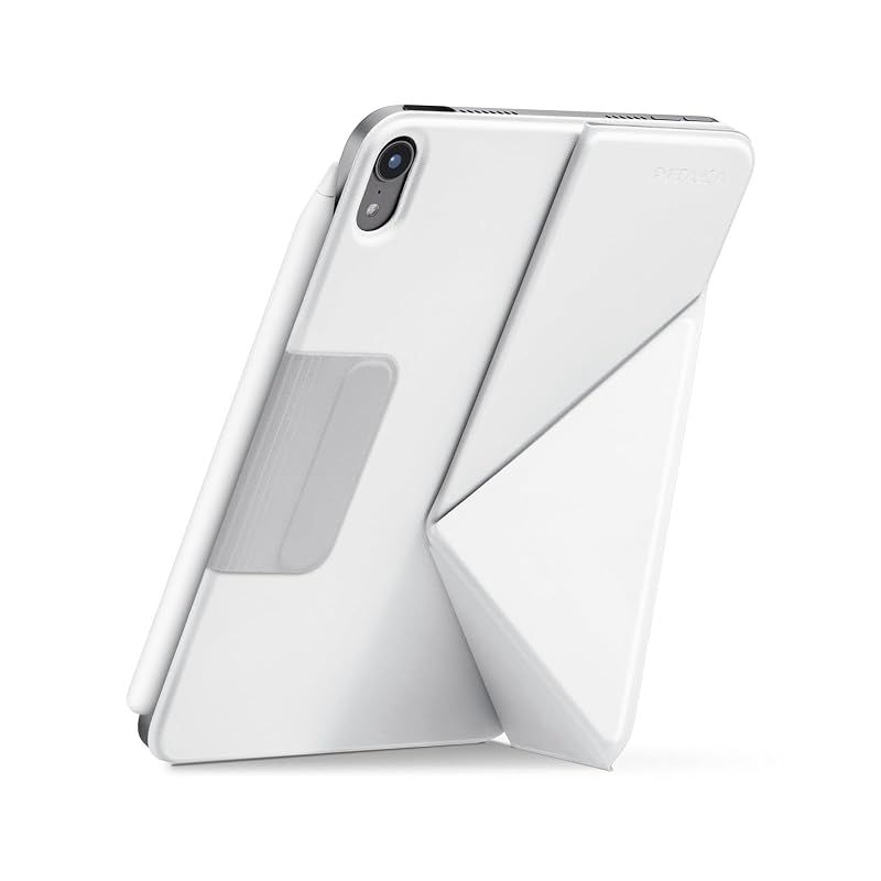 【新品】 PITAKA iPad mini7 ケース(A17 Pro, 2024, 第7世代) iPad mini6 ケース (2021, 第6世代) 8.3インチ 横置＆縦置 タブレットスタンド 磁気吸着 超スリム 軽量 極薄 衝撃保護 折りたたみ 角度調整