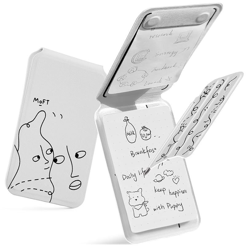 【新品】 MOFT【公式直営店】インスピレーションノート ミニ手帳 ミニノート MagSafe対応 iPhone 16/15/14/13/12シリーズ対応 折りたたみボールペン 全機種対応 軽量 アイアンリング付き MOVAS?素材 手書き/記録/リマインダー