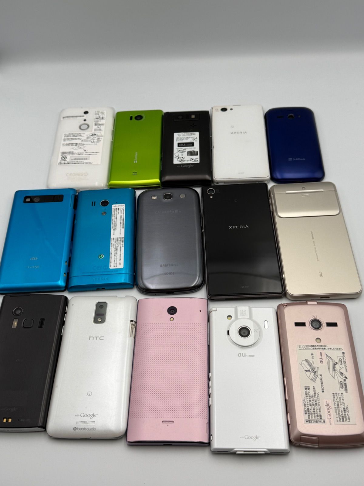 ジャンク品 Androidスマホ 15台 まとめ売り 部品取り用 - メルカリ