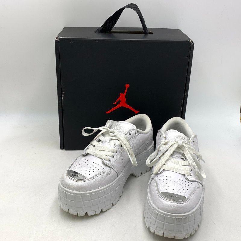 【中古品】 NIKE ナイキ HF3184-100 WOMEN'S AIR JORDAN ウィメンズ エア ジョーダン 1 BROOKLYN LOW ブルックリン ロー スニーカー シューズ 靴 【166-260620-ya-12-izu】