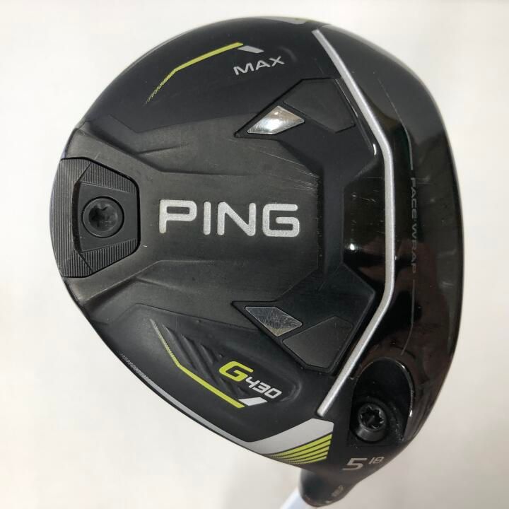 ピン　G430 MAX　18度　ﾂｱ-AD HD-6　Sフレックス　フェアウェイウッド　中古【最短即日発送】