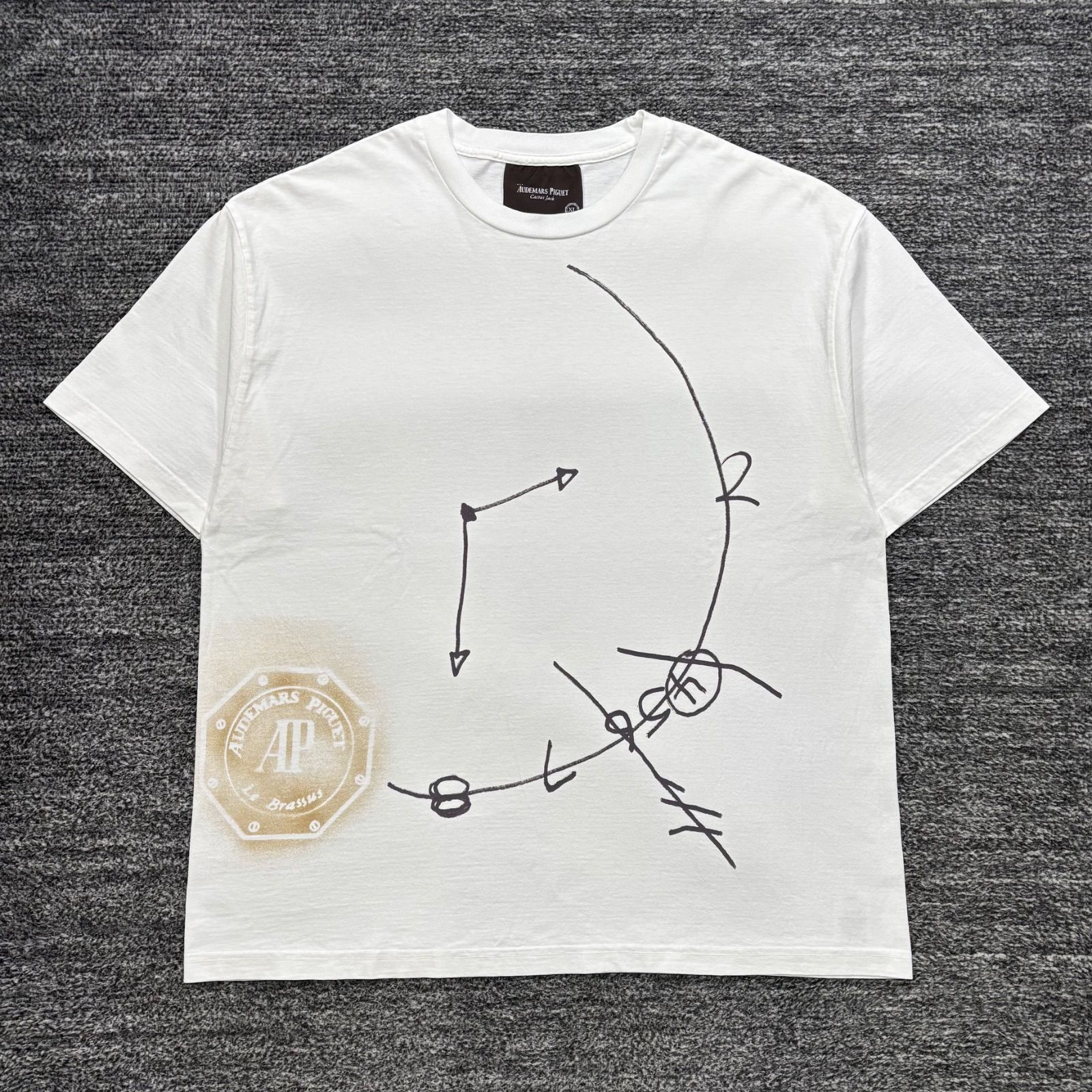 極美品 AUDEMARS PIGUET Cactus Jack Travis Scott TIME ZONES TEE XL
