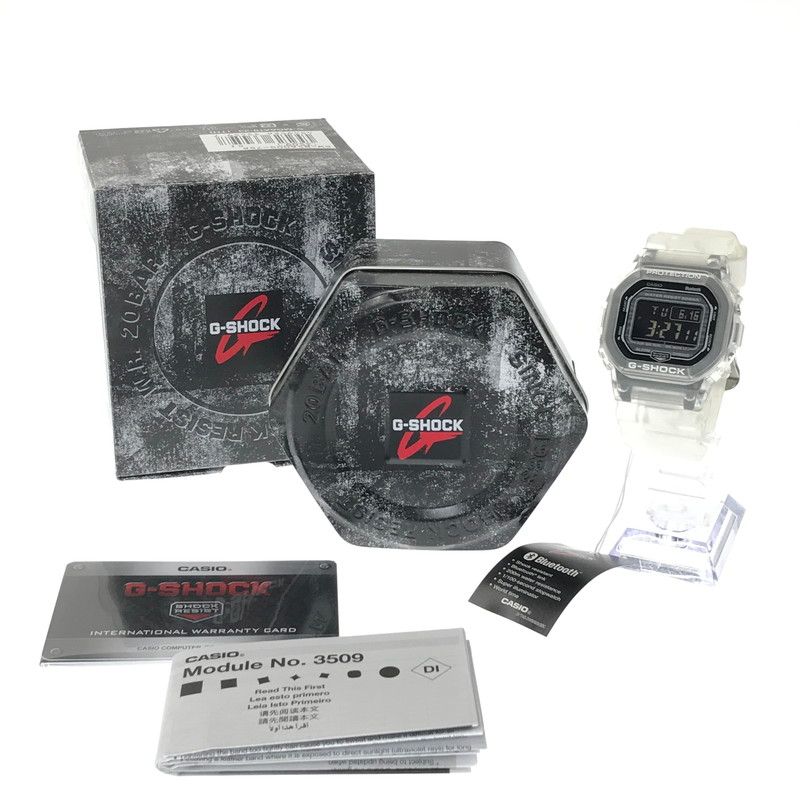 【中古美品】 G-SHOCK ジーショック 5600 SERIES DW-B5600G-7RD デジタル クォーツ 腕時計 アクセサリー 【196-260620-rt-02-tagh】