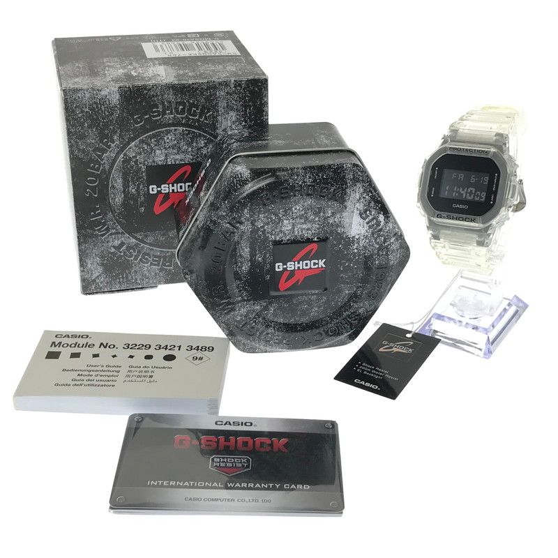 【中古美品】 G-SHOCK ジーショック 5600 SERIES DW-5600SKE-7 デジタル クォーツ 腕時計 アクセサリー 【196-260620-rt-04-tagh】