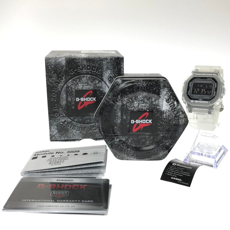 【中古美品】 G-SHOCK ジーショック 5600 SERIES DW-B5600G-7 デジタル クォーツ 腕時計 アクセサリー 【196-260620-rt-08-tagh】