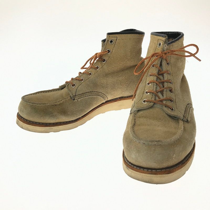 【中古品】 RED WING レッドウィング 90's 6-INCH CLASSIC MOC 8173 クラシック モック ブーツ 刺繍羽タグ 靴 【165-260620-rt-15-tagh】