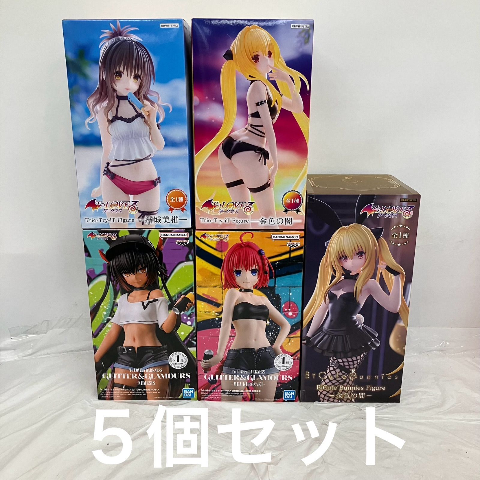 未開封 To LOVEる とらぶる ダークネス trio try it 結城美柑 金色の闇 