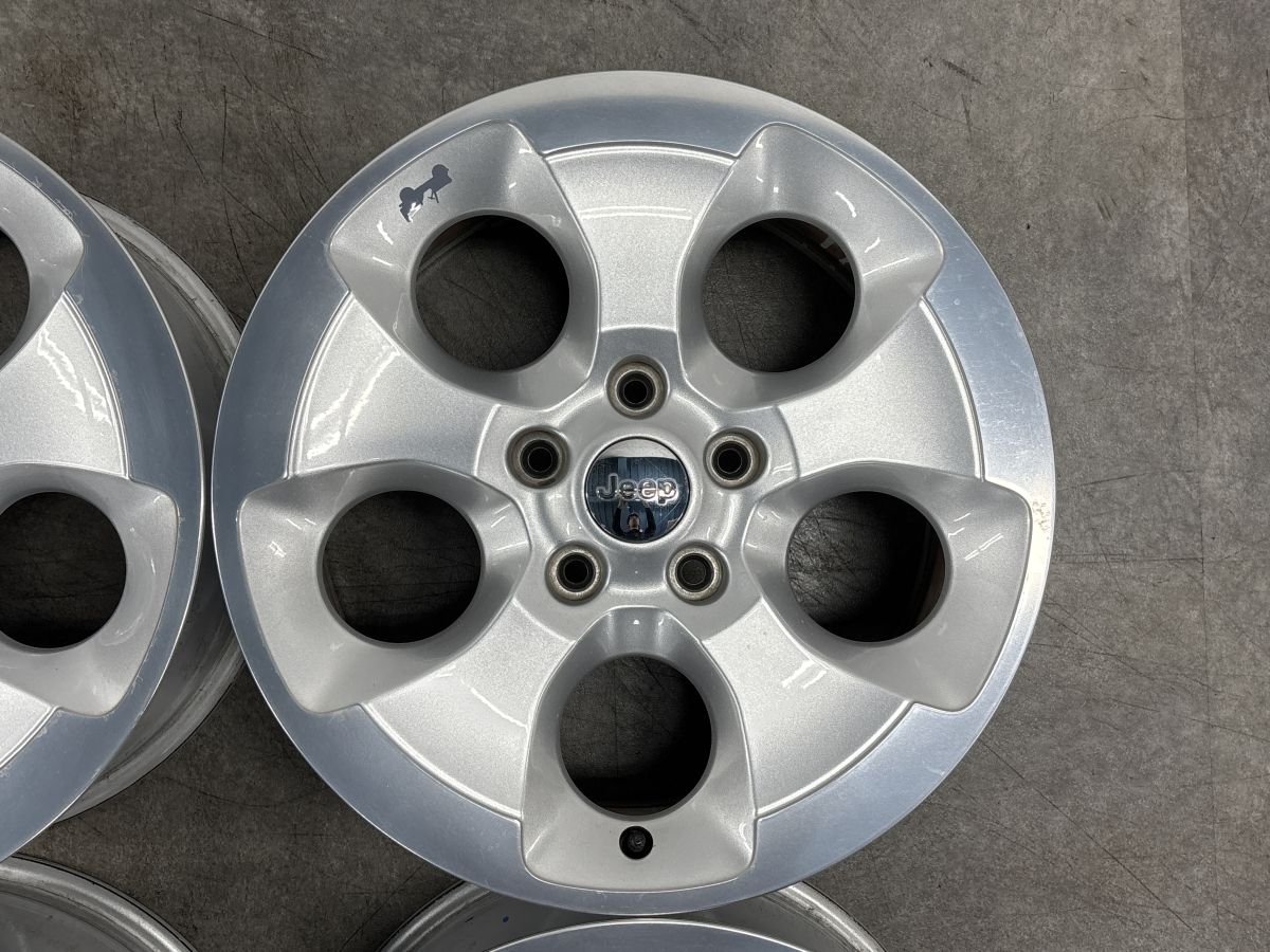 正規品】ジープ JK ラングラー アンリミテッドサハラ 純正 18in 7.5J +