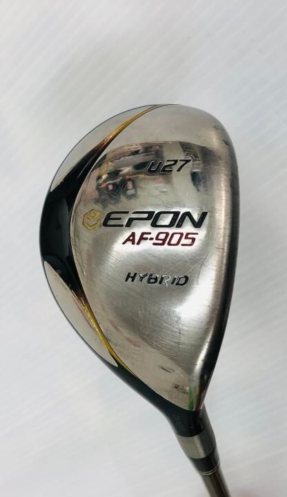 エポン　AF-905 HYB　27度　ATTAS EZ 75　Xフレックス　ユーティリティ　中古　ゴルフドゥ！白山松任店【最短即日発送】