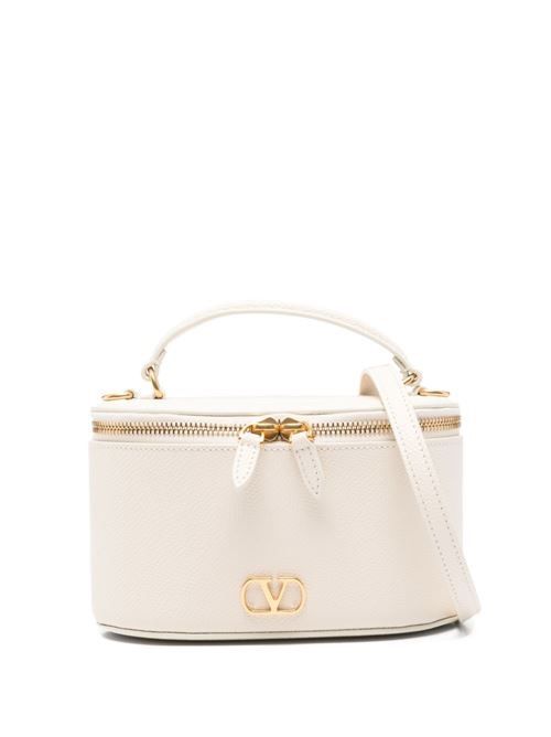 VALENTINO GARAVANI Vロゴ シグネチャー レザー ミニバッグ 送料無料