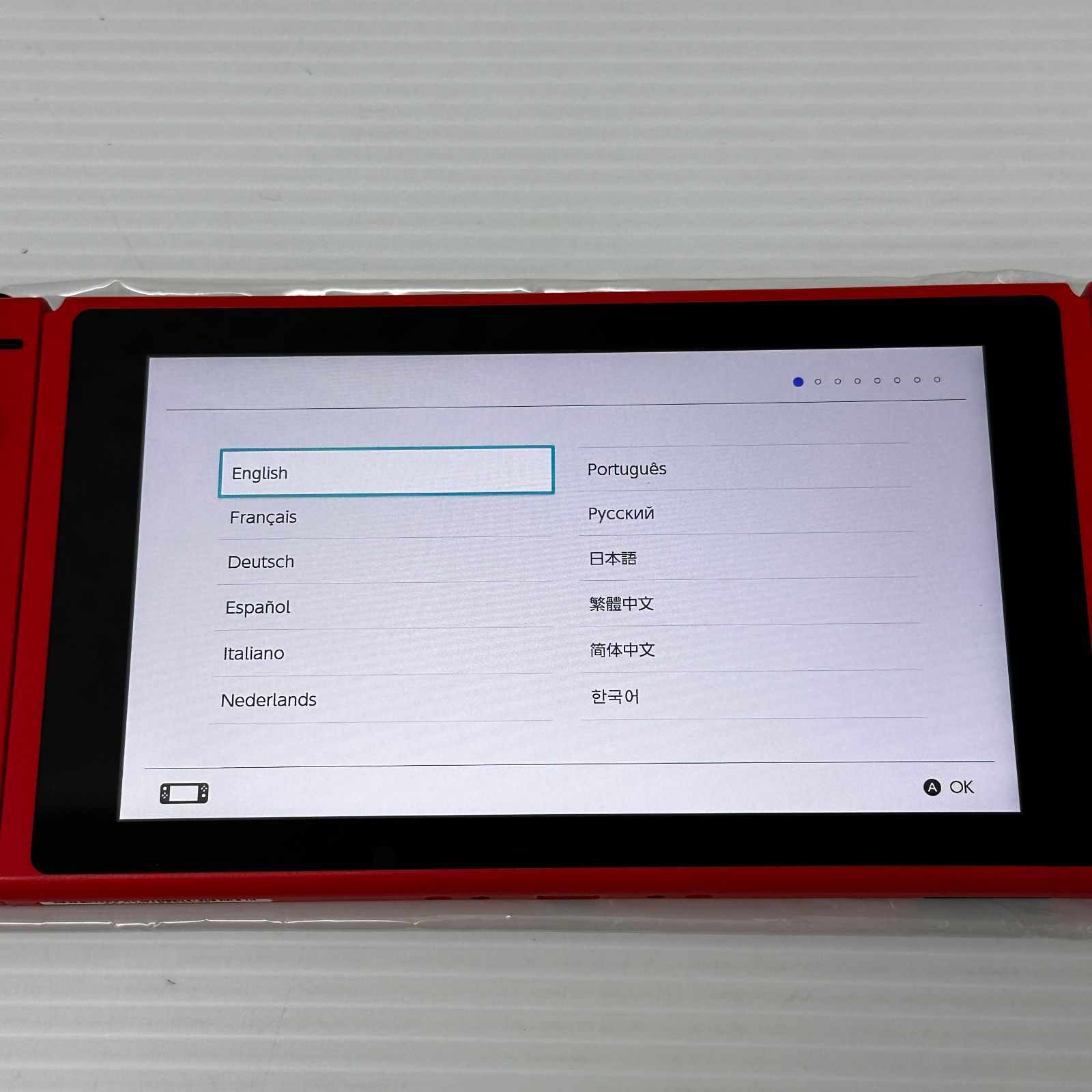 Nintendo Switch マリオレッド×ブルー セット [HAD-S-RAAAF] 中古品
