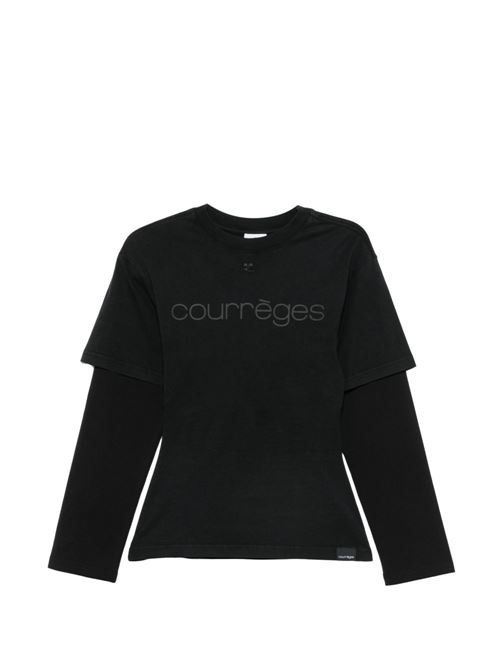 COURRÈGES レイヤードコットンTシャツ 送料無料 42,060円