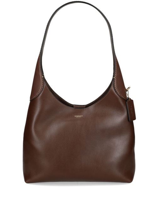 COACH ブルックリン 28 レザー ショルダーバッグ 送料無料