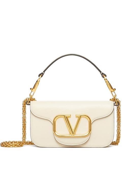 VALENTINO GARAVANI LOCÒ スモール レザー ショルダー バッグ 送料無料