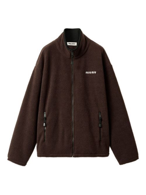 MIU MIU フリース ブルゾン ジャケット 送料無料