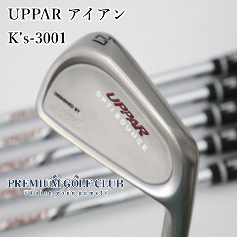 【中古】 UPPAR アッパー アイアン K's-3001 6本（5-P相当） 超美品！ [2902]