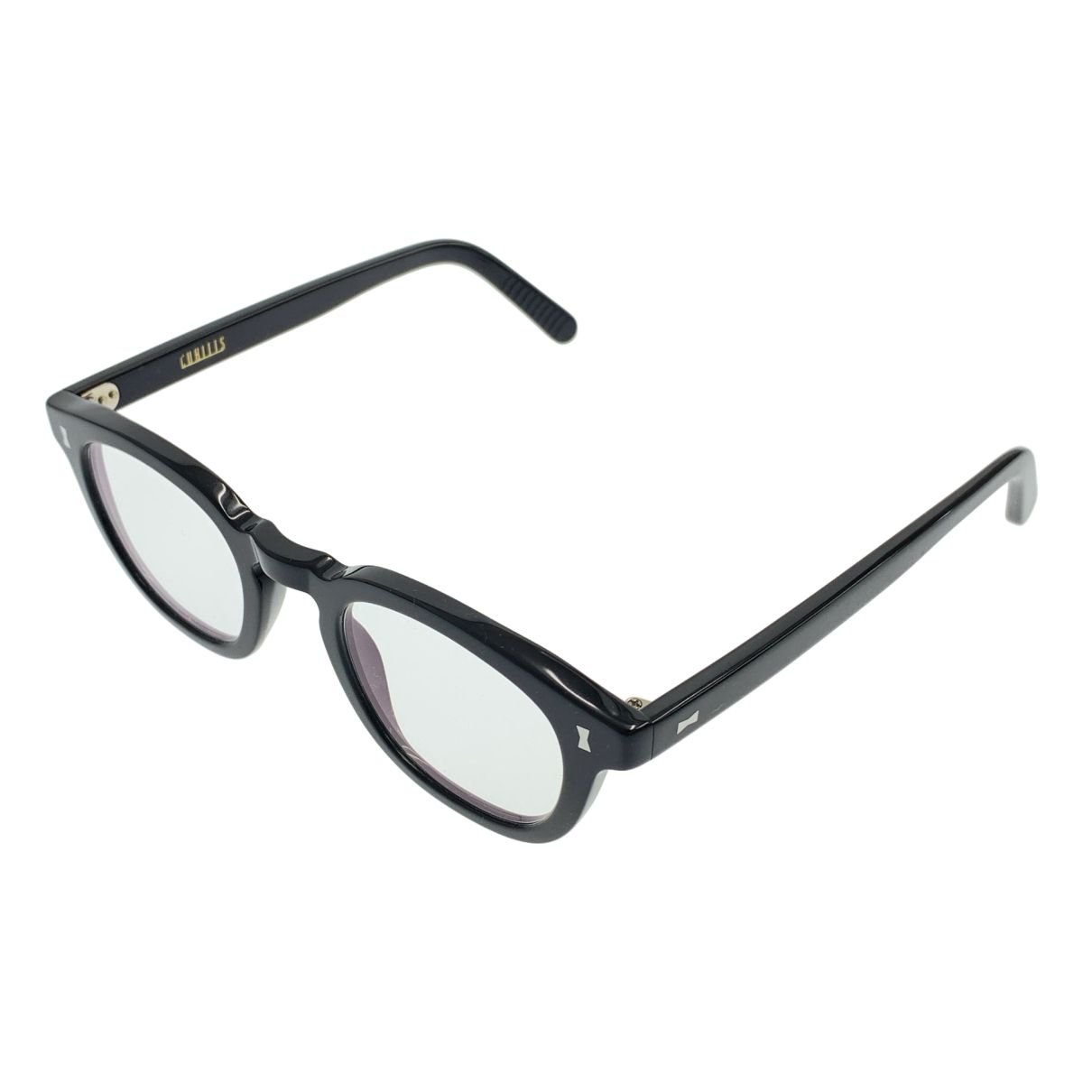 【美品】 CUBITTS / キュービッツ | Moreland BK Optical アイウェア メガネ | 48◻︎23 145 | ブラック