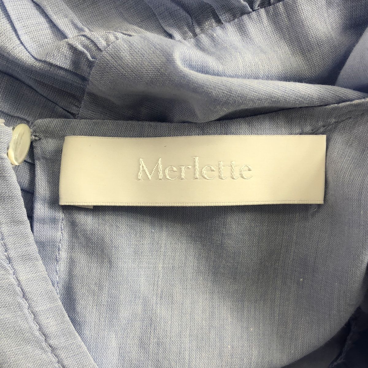 MERLETTE / マーレット | ギャザー ボリューム ドレス ワンピース | XS