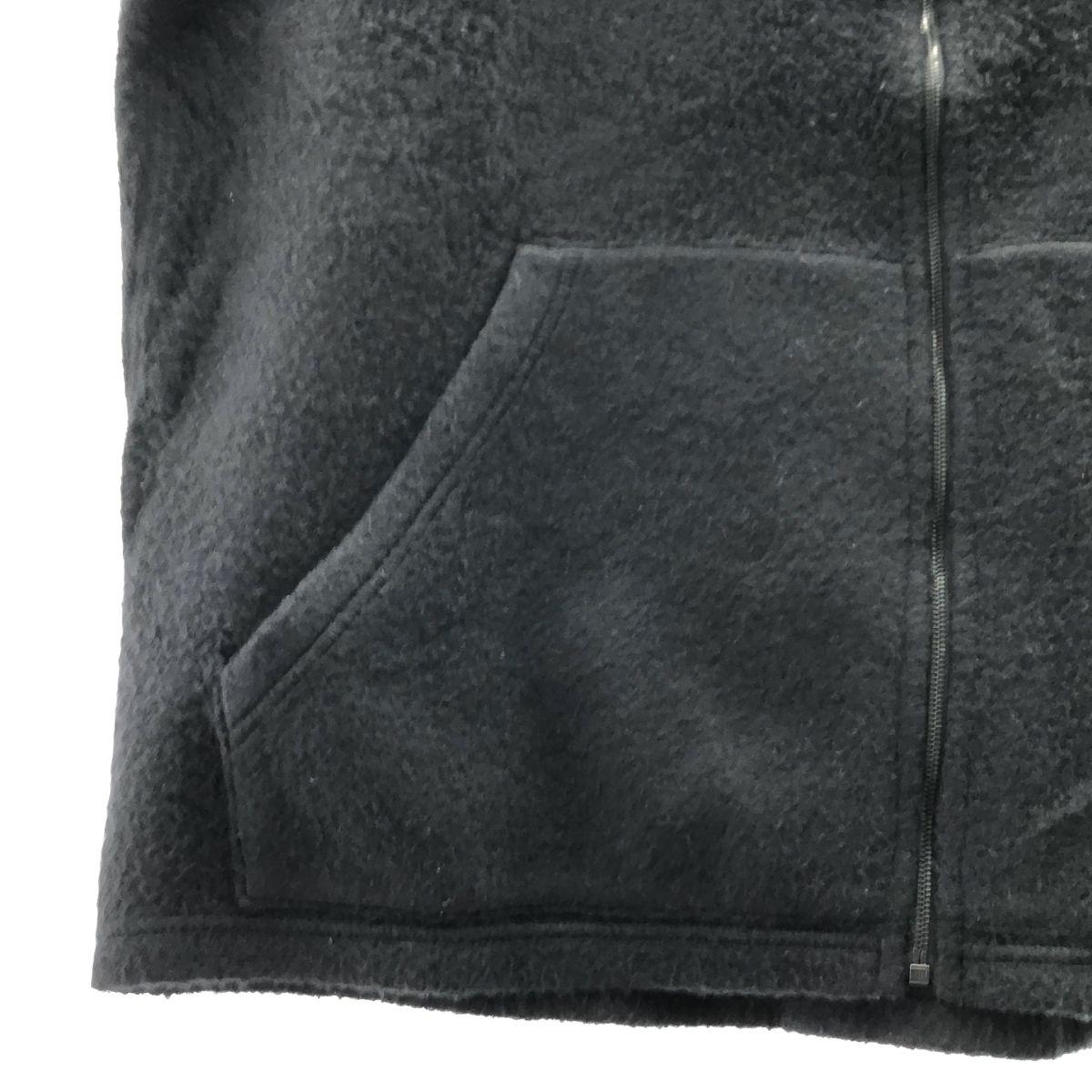 COMOLI / コモリ | 2020AW | シルクフリース ベスト | 1 | ブラック