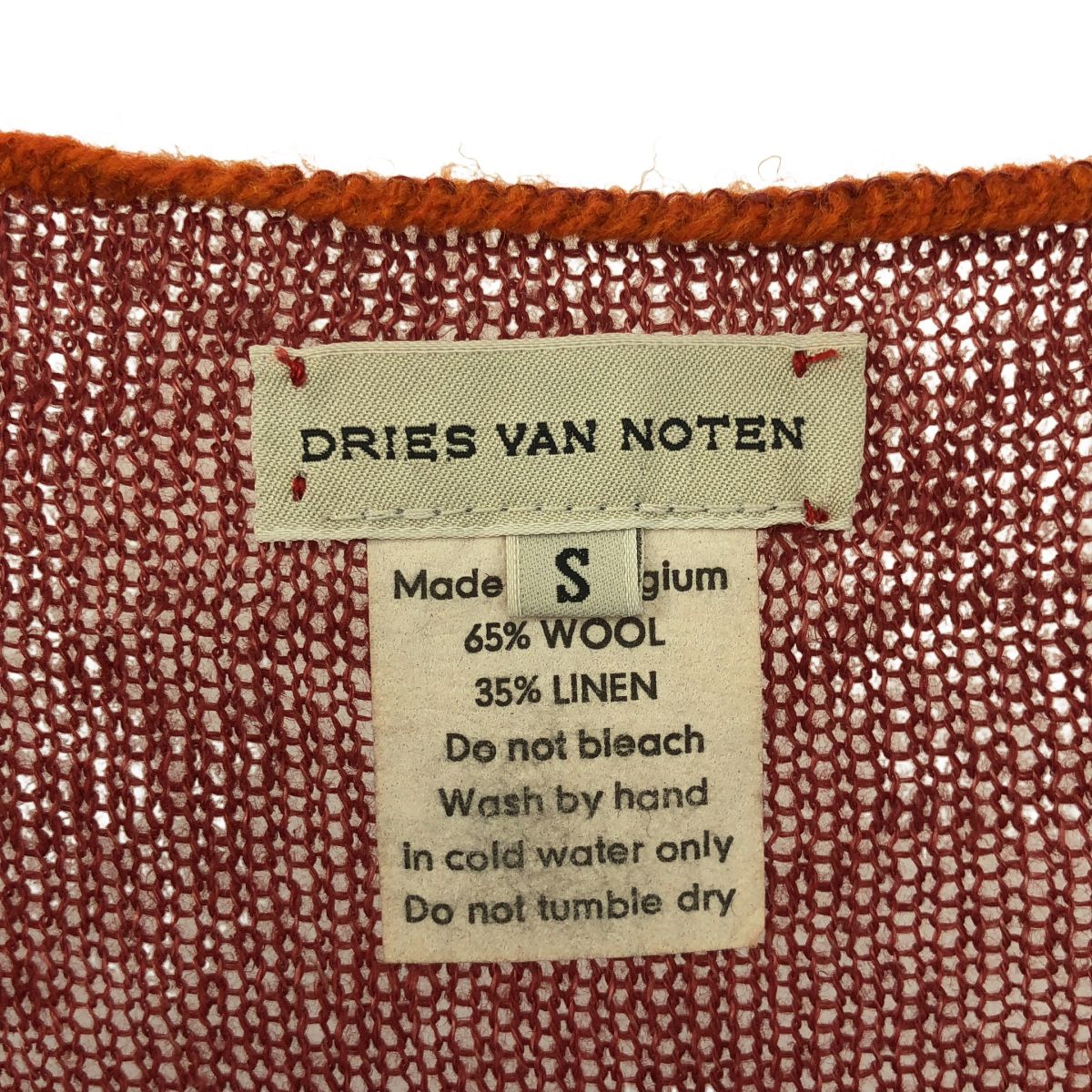 DRIES VAN NOTEN / ドリスヴァンノッテン | ライカ期 / リネン ウール