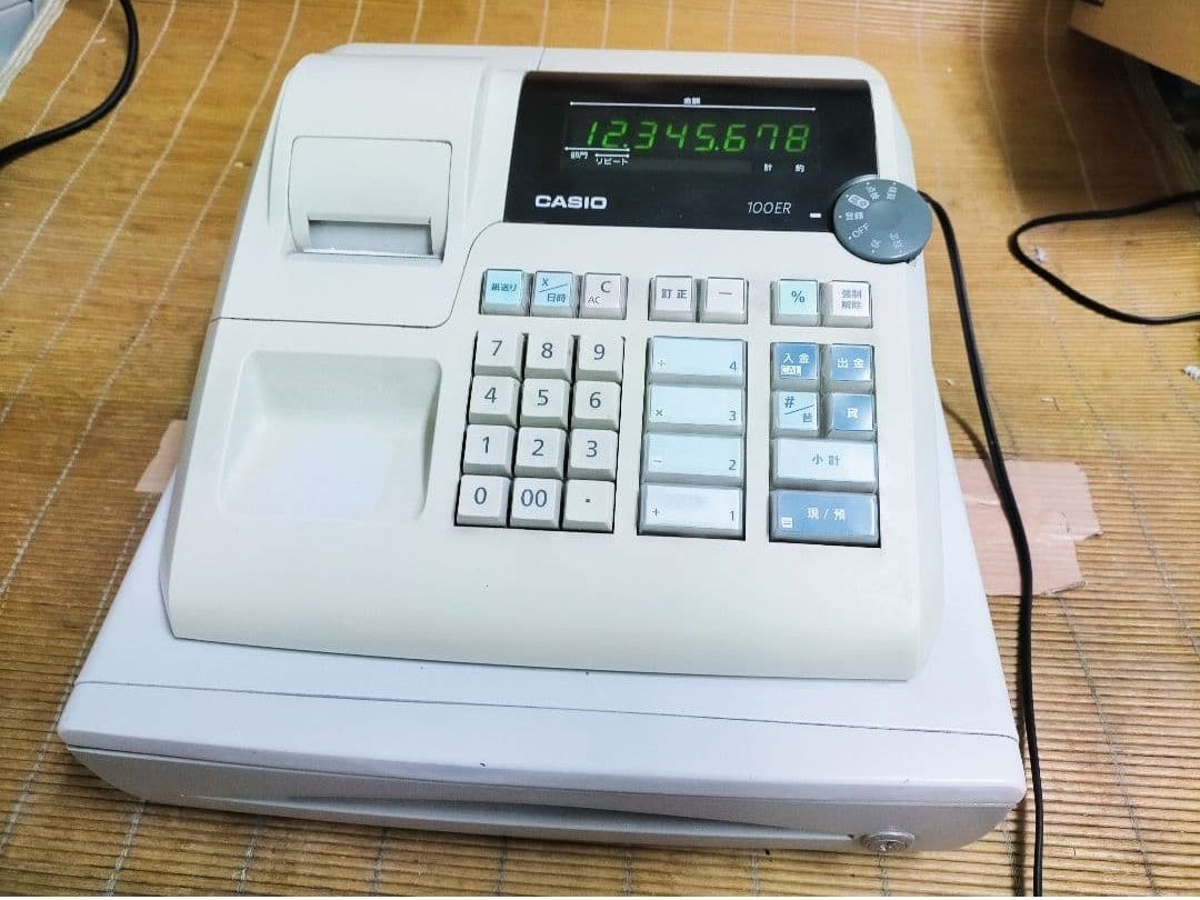 カシオレジスター　100ER　簡単便利特殊　送料込　873500 カシオレジスター 100ER 簡単便利特殊 送料込 873888 - メルカリ