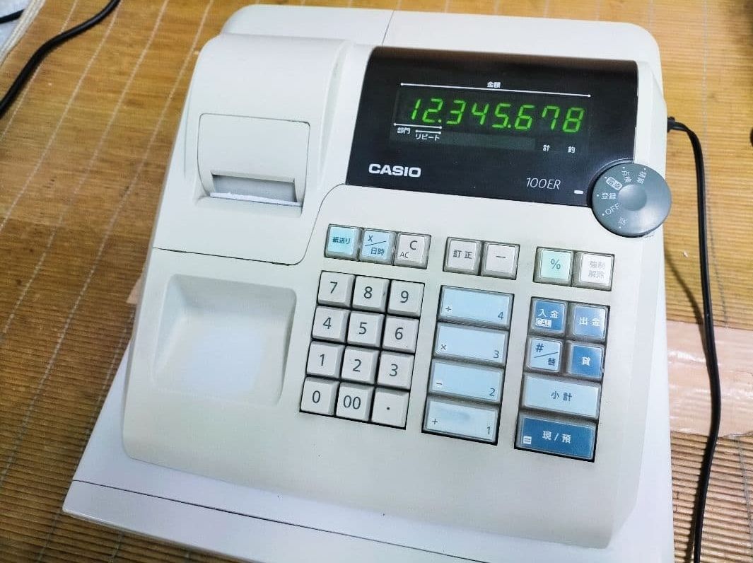 カシオレジスター 100ER 簡単便利特殊 送料込 873888 - メルカリ