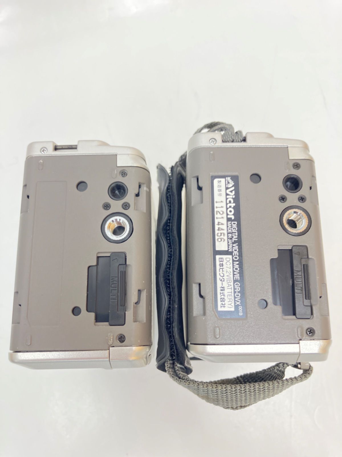 □ Victor ビクター GR-DVX ビデオカメラ 2台セット - メルカリ