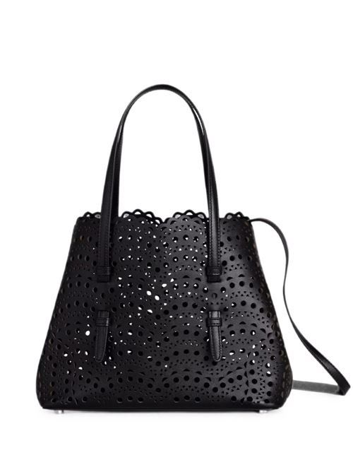 ALAÏA MINA 25 レザーハンドバッグ 送料無料