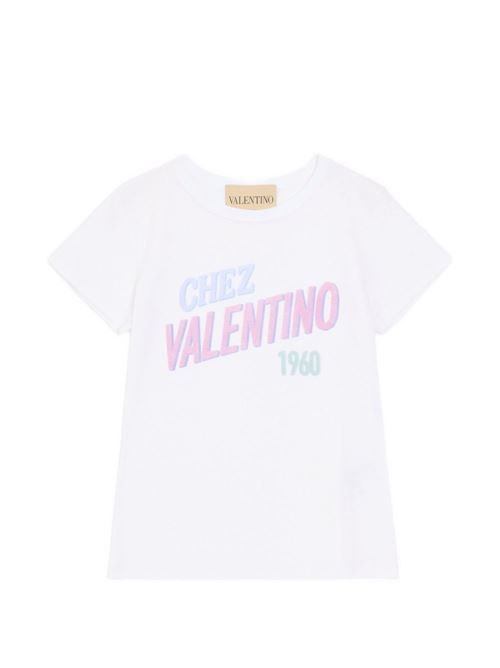 VALENTINO CHEZ VALENTINO コットン Tシャツ 送料無料