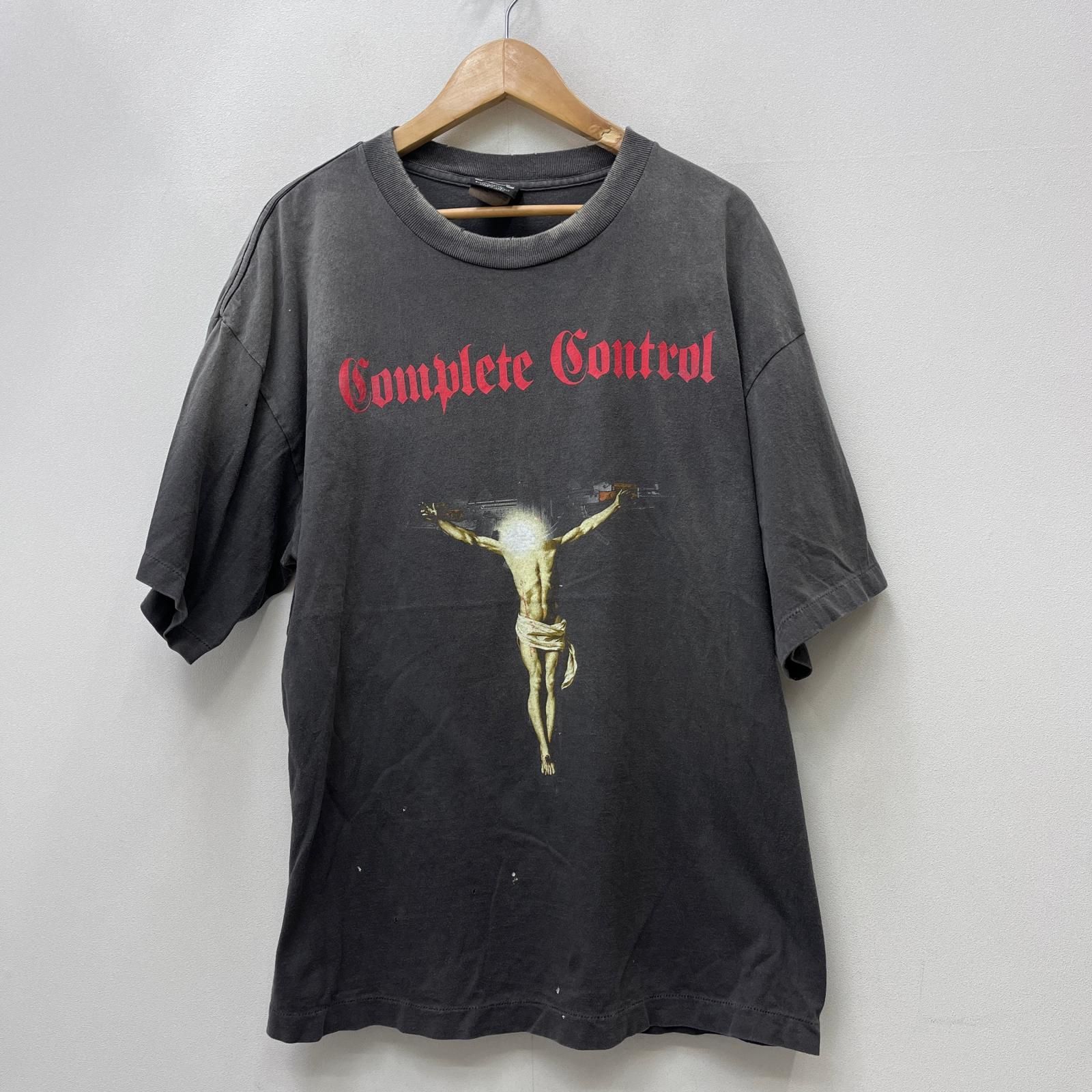 【加古川店】 中古 SAINT MICHAEL | セントマイケルセイントマイケル 半袖Ｔシャツ ×Kosuke Kawamura Complete Contrl SM-HR8-0000-C25 ブラック サイズ：XL 【108】
