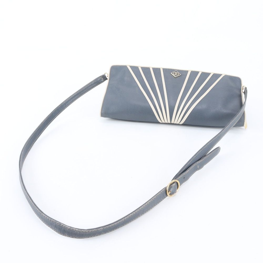 オールドグッチショルダー　美品　本革 美品 ヴィンテージ オールド グッチ レザー 2WAY ショルダーバッグ