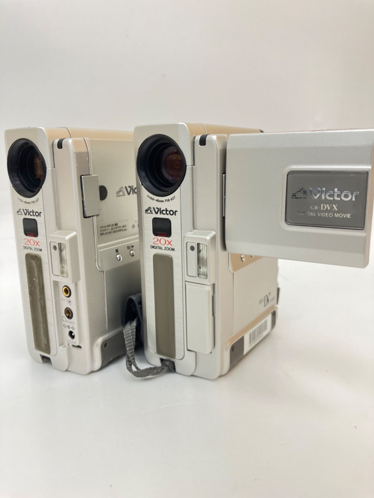 Victor デジタルビデオカメラ　GR-DVX34 □ Victor ビクター GR-DVX ビデオカメラ 2台セット - メルカリ