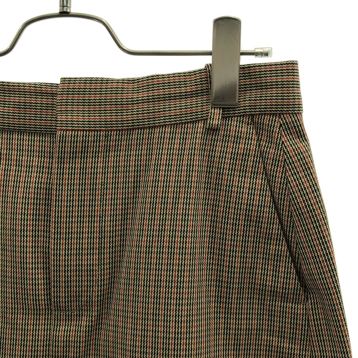 BALENCIAGA / バレンシアガ | コットン ストライプ ロングスカート 
