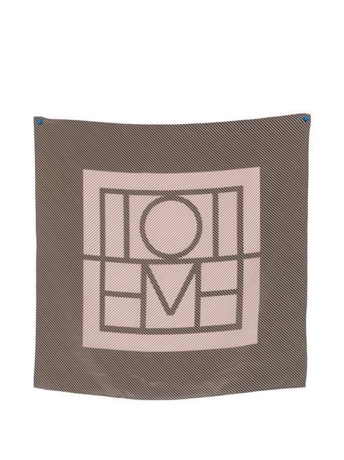TOTEME MONOGRAM SILK FOULARD 送料無料