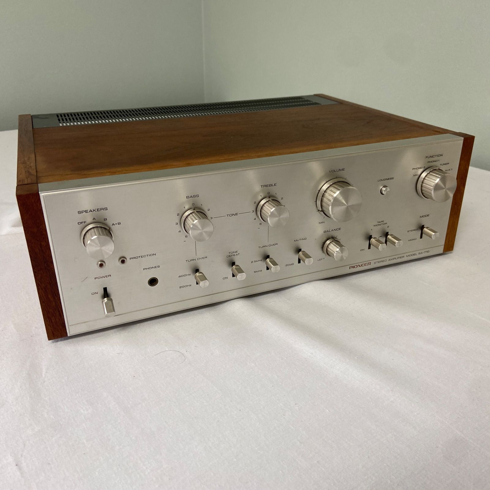 Pioneer SA-710 プリメインアンプ パイオニア ヴィンテージオーディオ 昭和レトロ