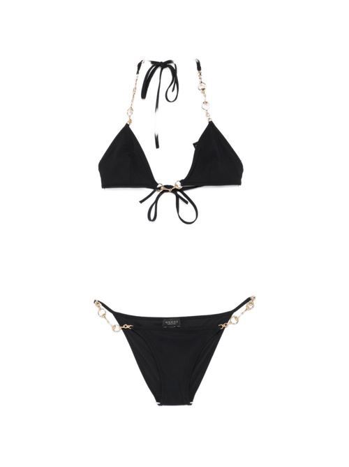 GUCCI HOBRSEBIT DETAIL TRIANGLE BIKINI SET 送料無料
