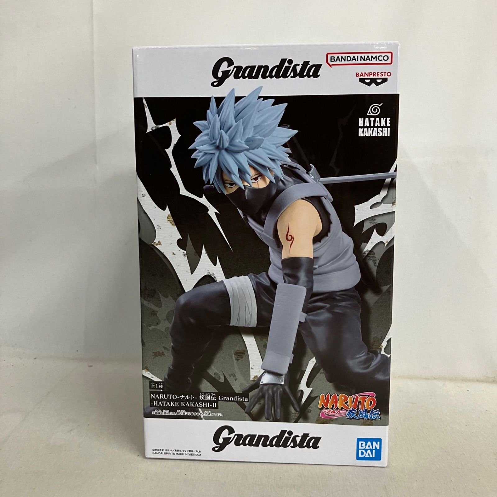 未開封 NARUTO 疾風伝 Grandista はたけカカシ II フィギュア 4個