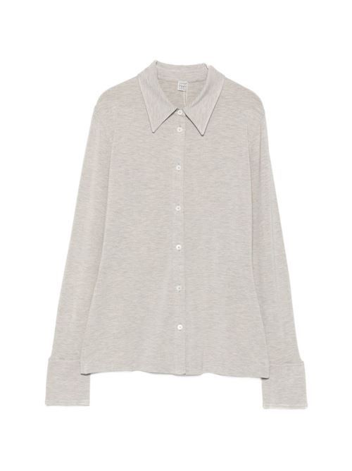 TOTEME FITTED JERSEY SHIRT 送料無料