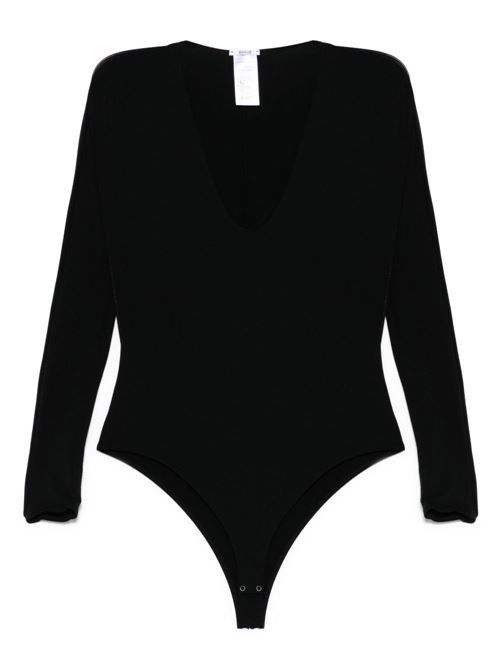 WOLFORD Vネックボディスーツ 送料無料