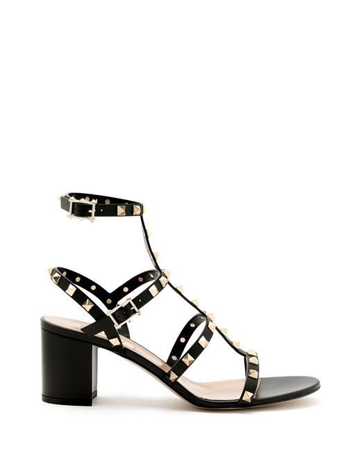 VALENTINO GARAVANI ロックスタッド レザー サンダル 送料無料