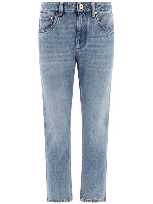 BRUNELLO CUCINELLI デニム コットン ジーンズ 送料無料