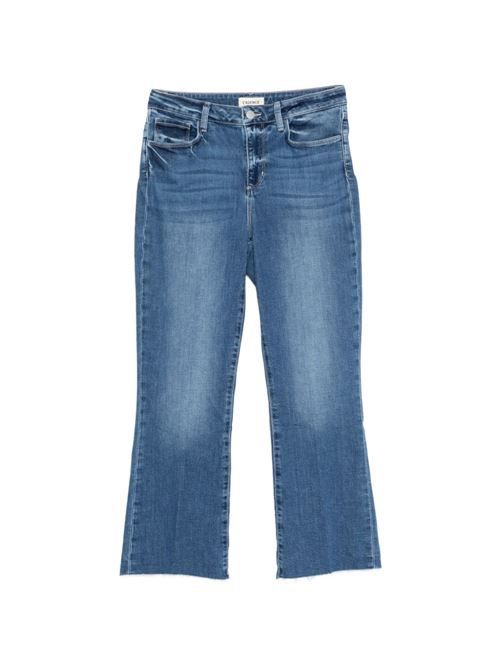 L'AGENCE クロップドデニムジーンズ 送料無料
