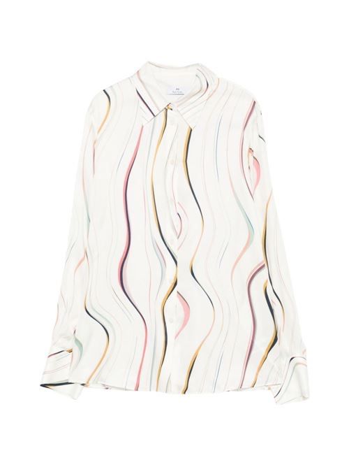 PS PAUL SMITH スワールプリントシャツ 送料無料