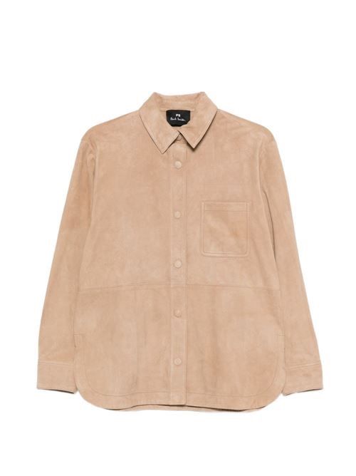 PS PAUL SMITH レザーシャツ 送料無料