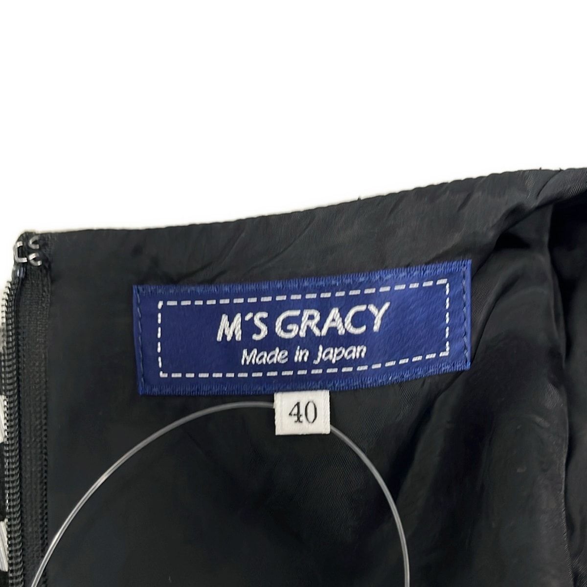 M'S GRACY(エムズグレイシー) ワンピース サイズ40 M レディース - 黒