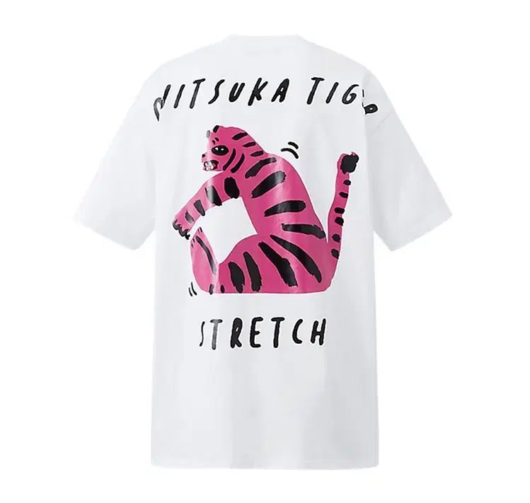 XL オニツカタイガー タイガー ストレッチ グラフィック 半袖Tシャツ@775