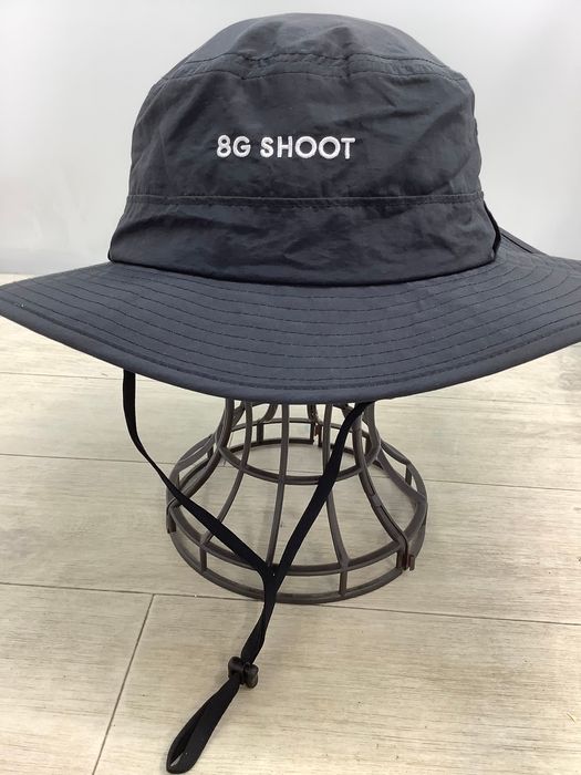 T10 8G SHOOT エイジシュート 窪塚洋介 ゴルフハット バケットハット ブラック