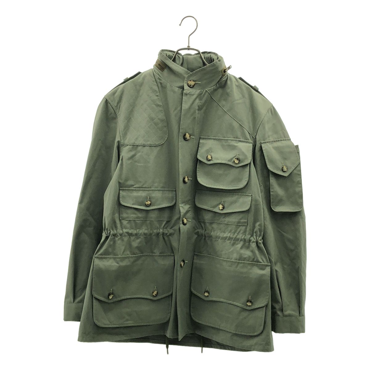 【美品】  Wills u0026 Geiger / ウィリス アンド ガイガー | ミリタリー サファリ ジャケット | 38 | カーキ系 | メンズ