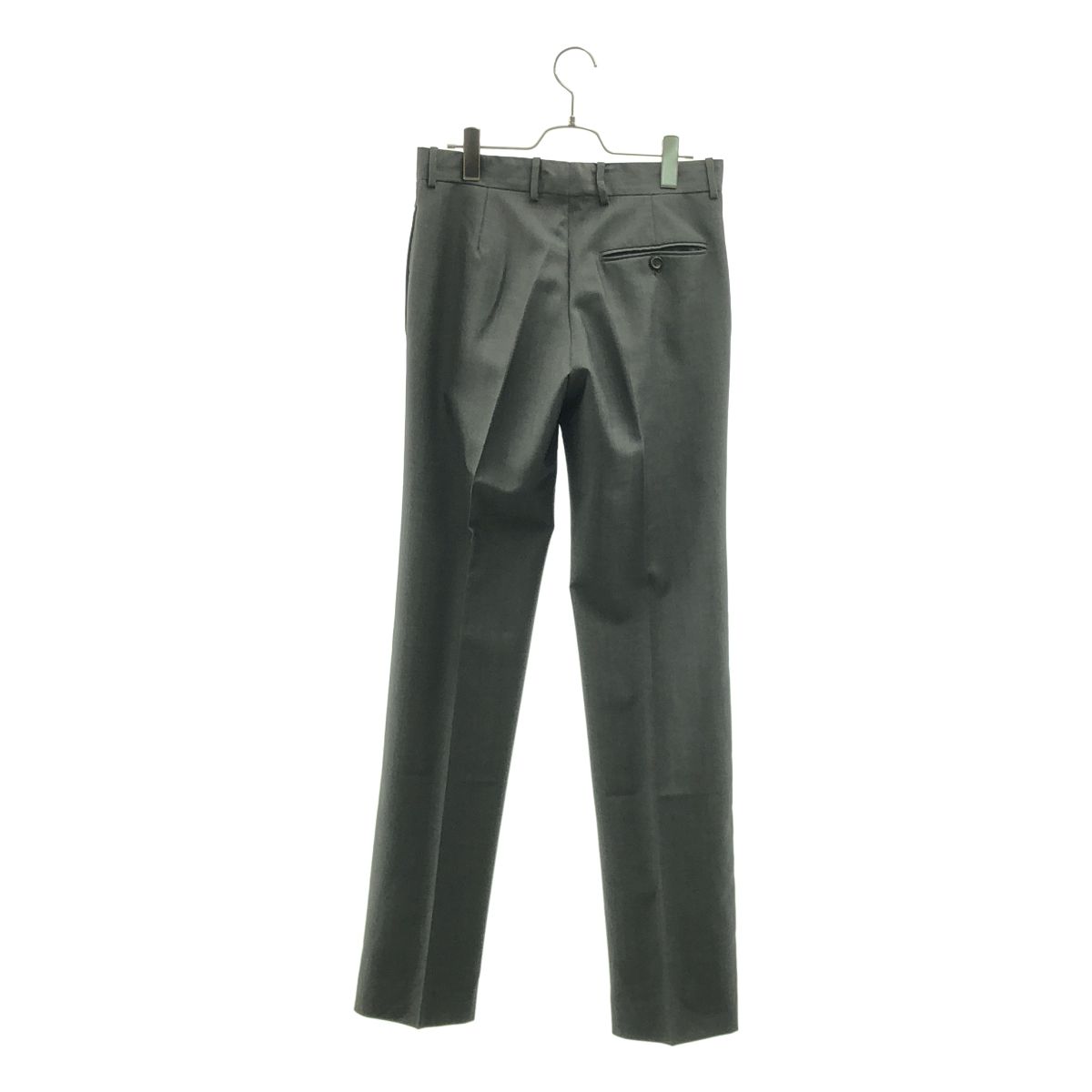 Alexander McQueenチャコールグレースラックスパンツ ALEXANDER MCQUEEN / アレキサンダーマックイーン | ウール スラックス